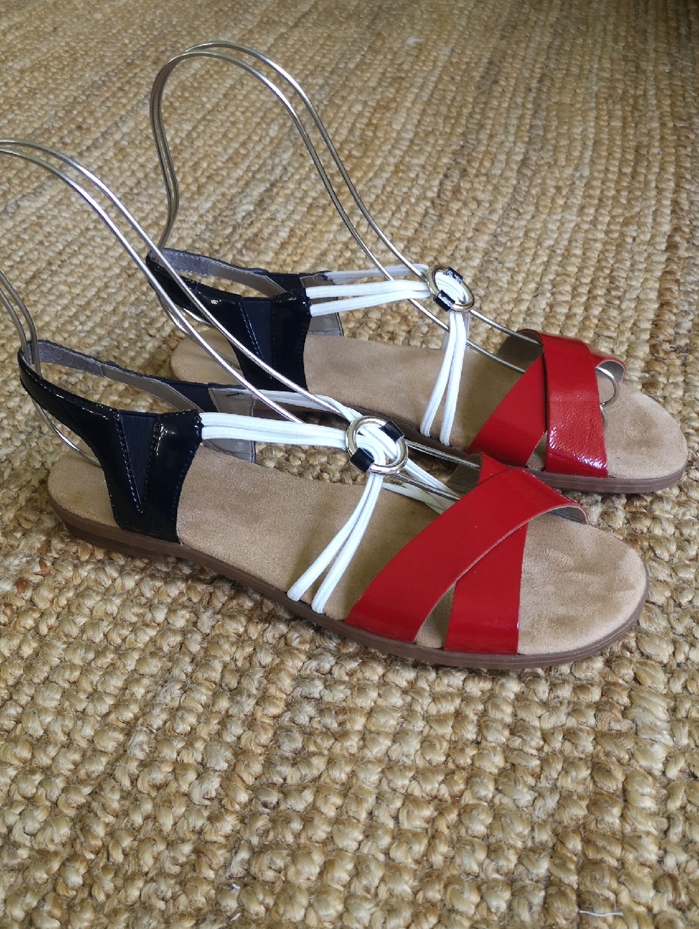 Rieker no-heel pull-on sandals